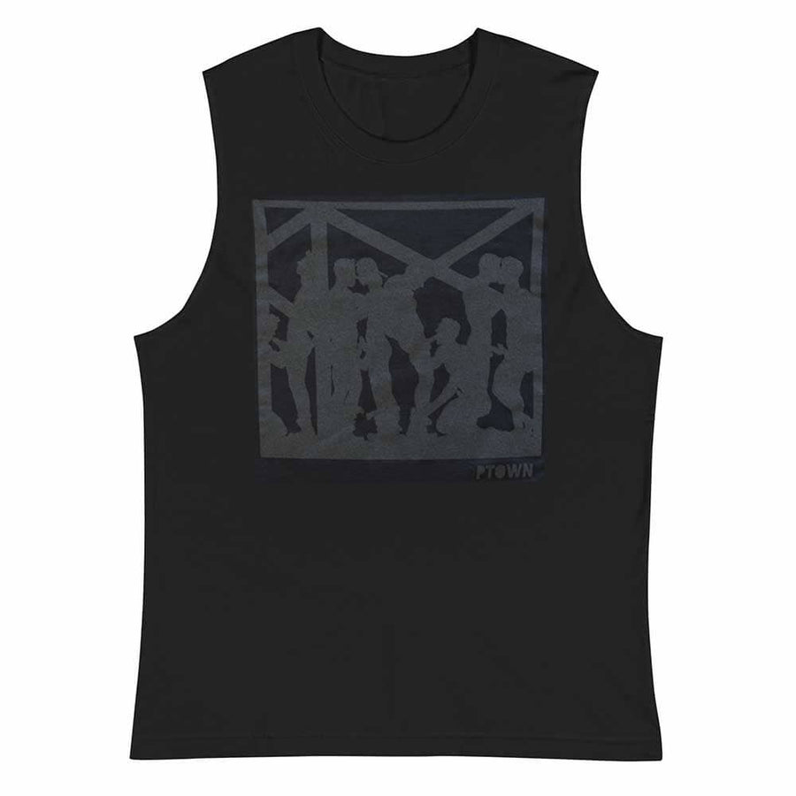 Kinky Needles Provincetown Dick Dock Sleeveless T-Shirt by Kinky Needles
