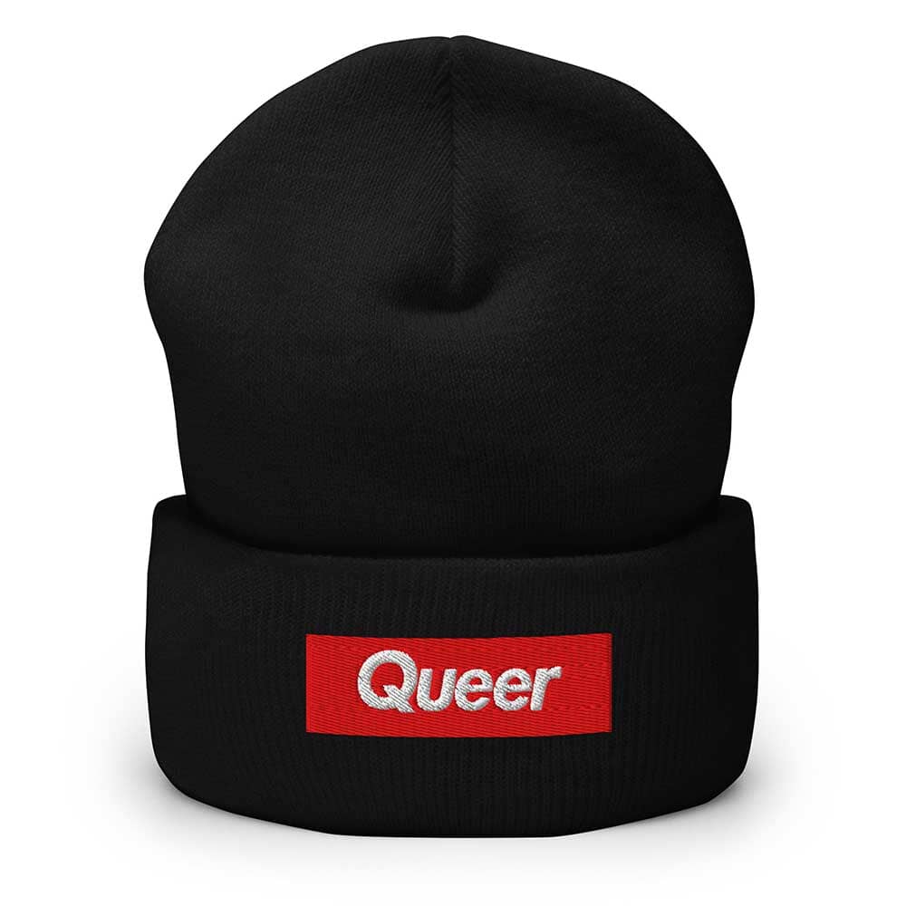 Queer Knit Cuff Beanie - Trevor Project
