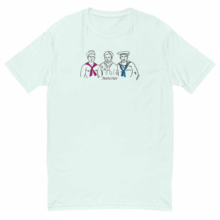Seamen Graphic t-shirt light blue