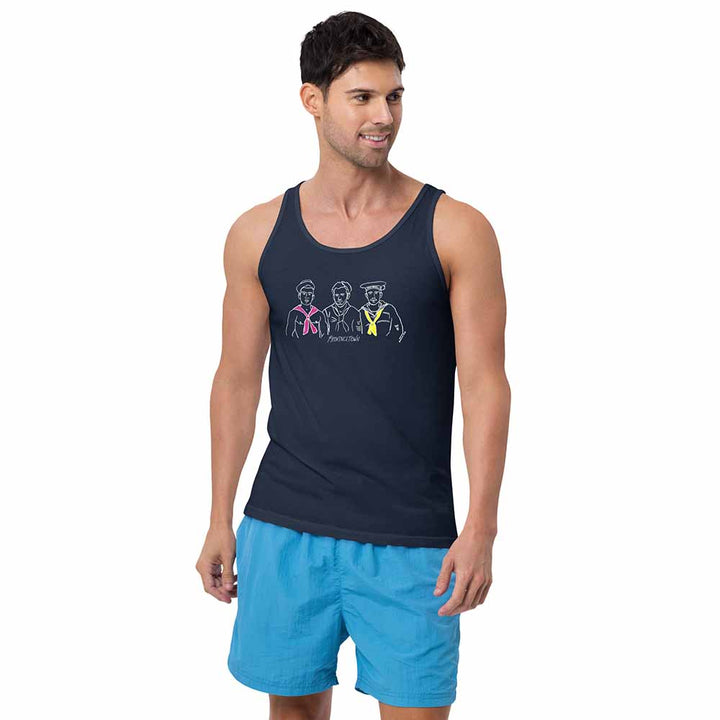 Seamen Provincetown Navy Tank on man