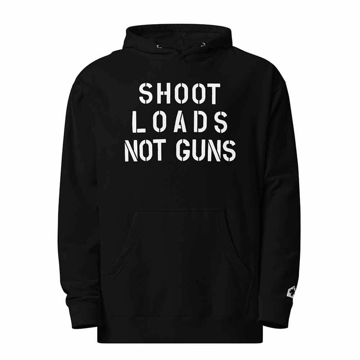Shoot Loads Not Guns Hoodie - Gays Against Guns