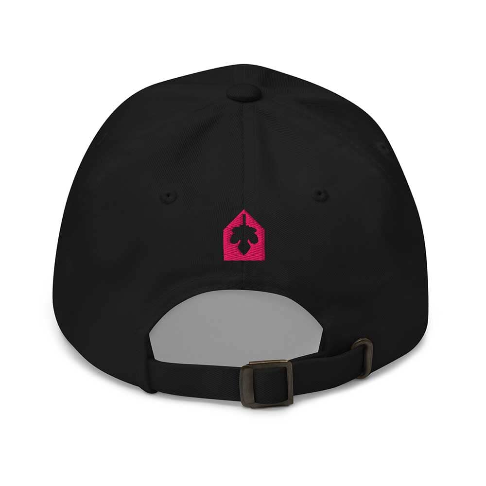 SILENCE EQUALS DEATH BLACK TWILL DAD HAT BACK