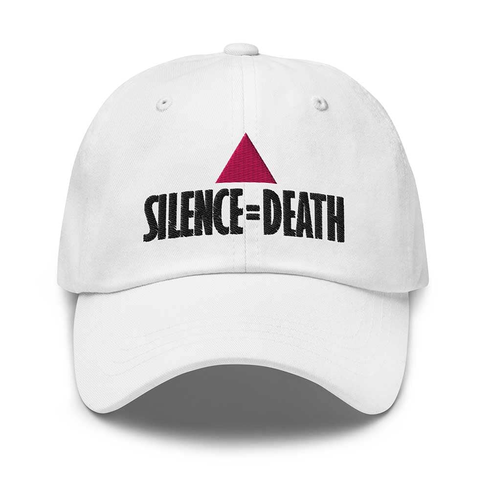 Silence = Death Dad Hat - Ali Forney Center