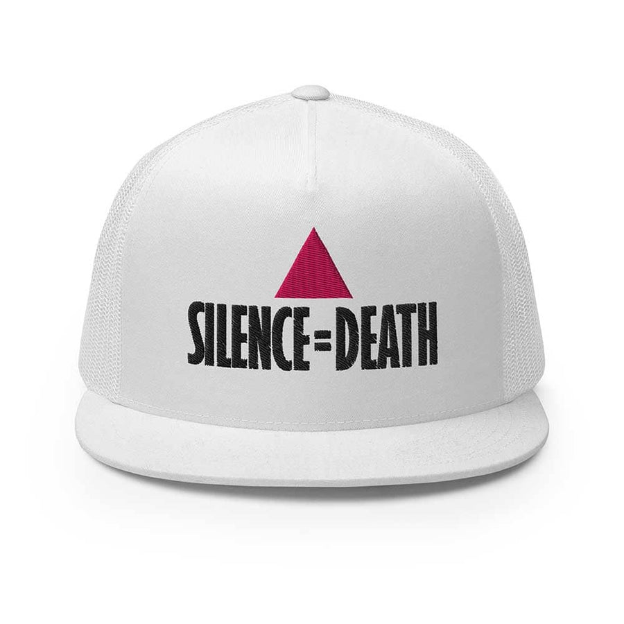 Silence = Death Mesh Flatbill - Ali Forney Center supporting Ali Forney Center