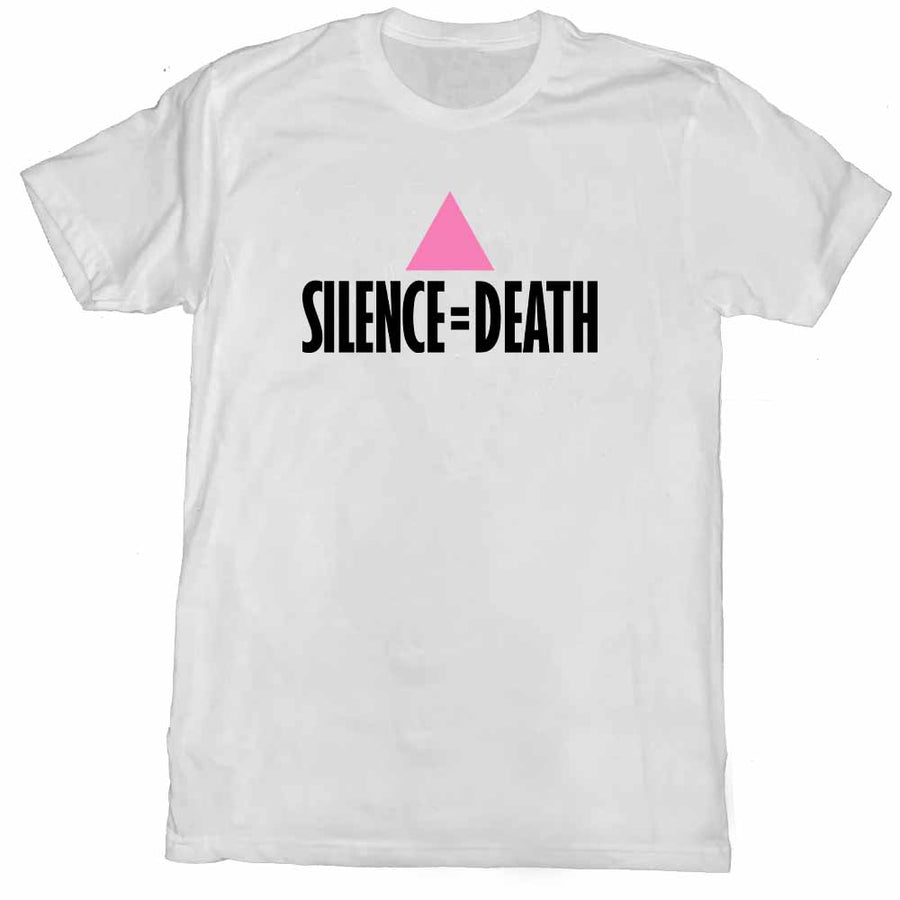 Silence = Death T-Shirt - Ali Forney Center supporting Ali Forney Center