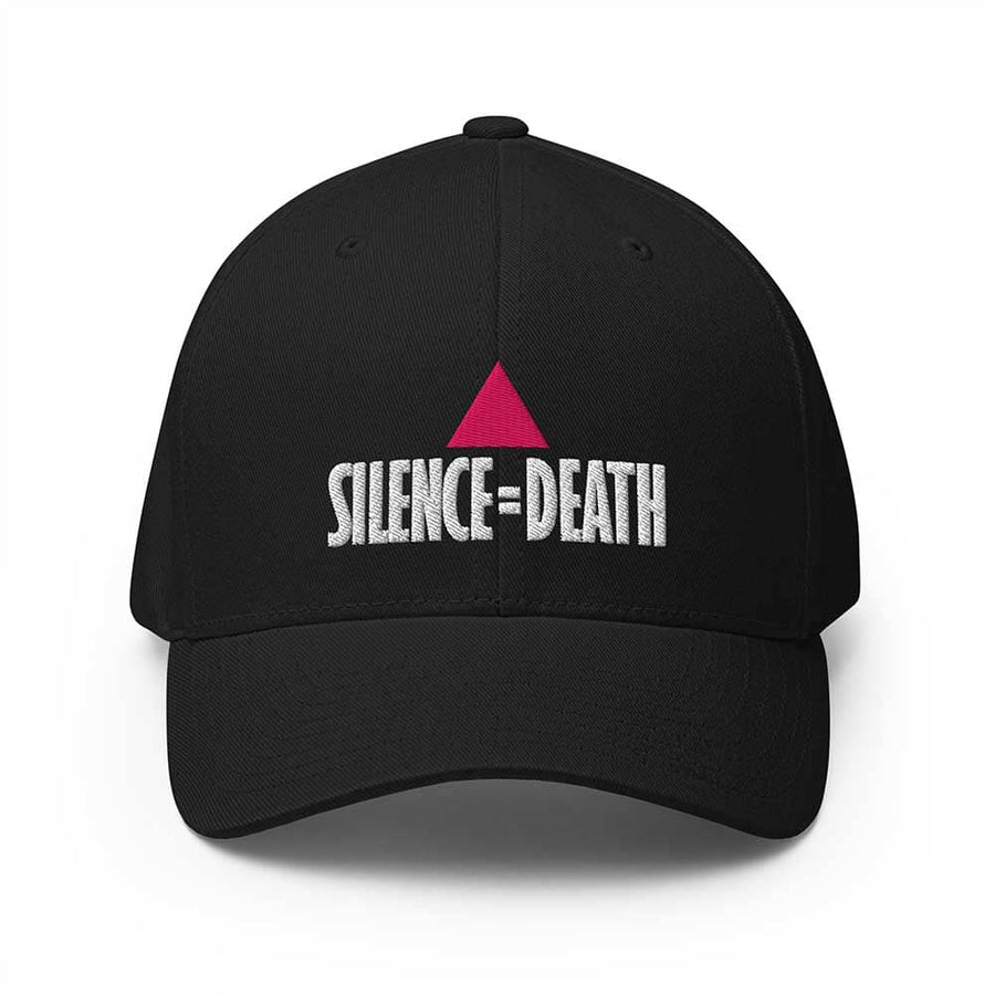 Silence = Death Flexfit Hat - Ali Forney Center supporting Ali Forney Center