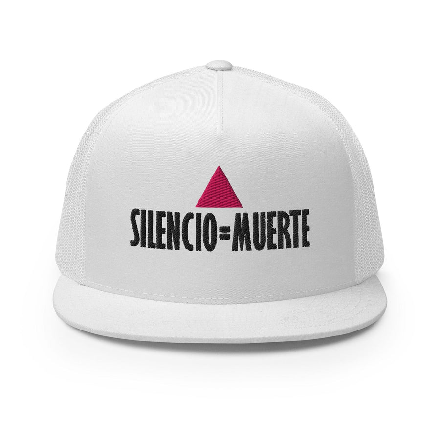 Silencio = Muerte Mesh Flatbill - Ali Forney Center supporting Ali Forney Center