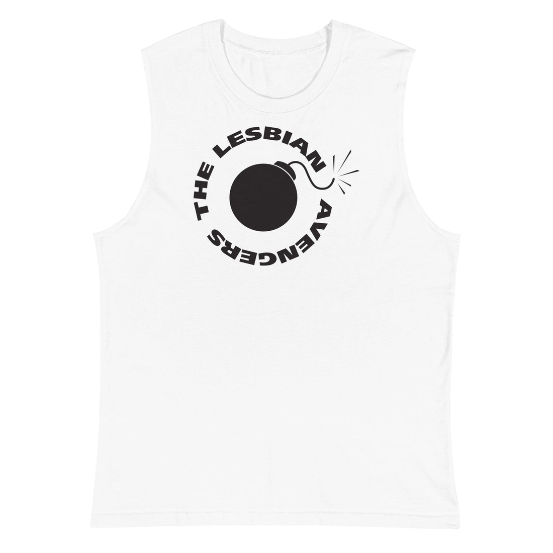 The Lesbian Avengers Sleeveless Muscle T-Shirt
