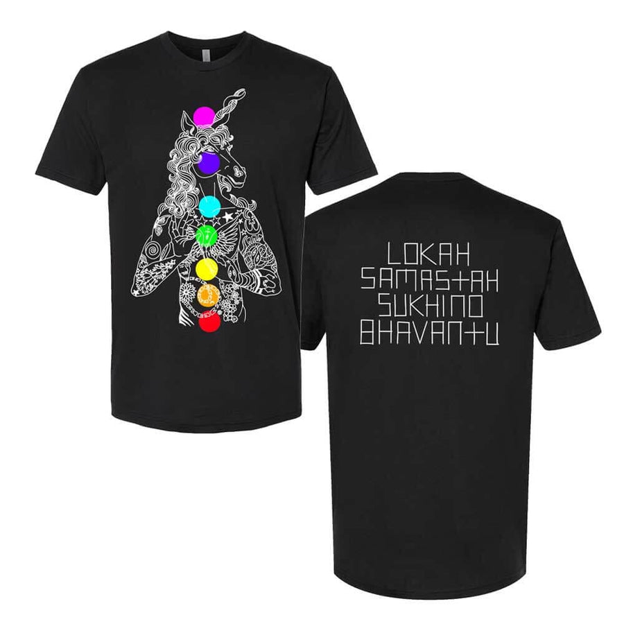 Unicorn Chakras Short Sleeve T-Shirt - Summer of Sass by Brian Kenny