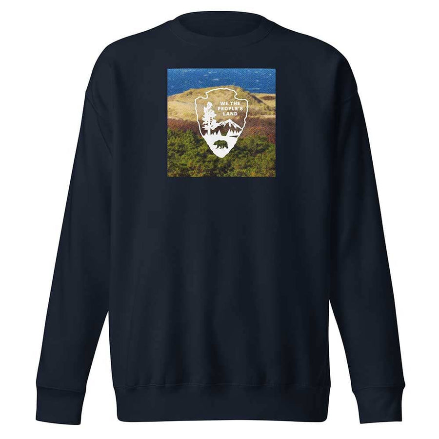 Province Lands We The People Crew Sweatshirt - NPCA supporting National Parks Conservation Association