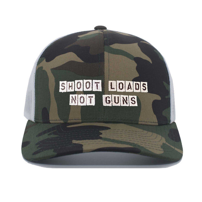 Shoot Loads Not Guns Camo Snapback - Gays Against Guns, second view