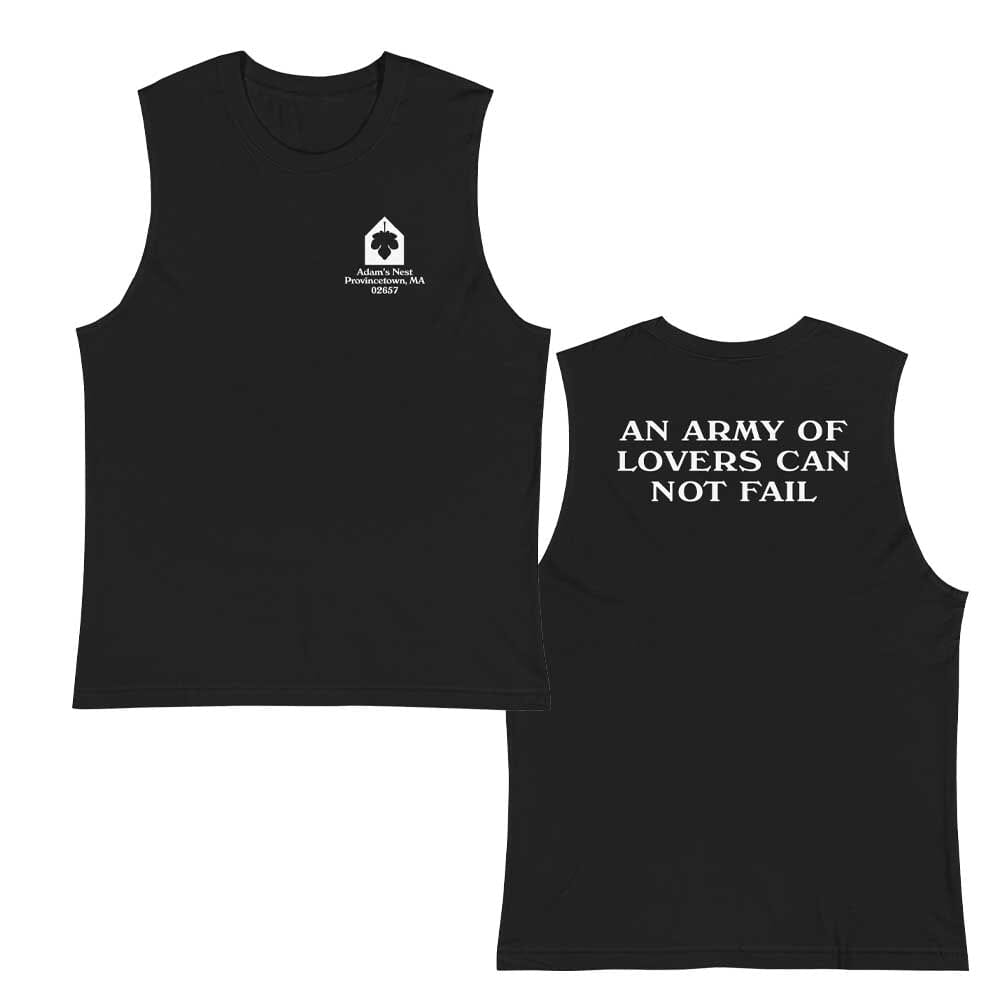 An Army of Lovers Can Not Fail Sleeveless T-shirt BLACK