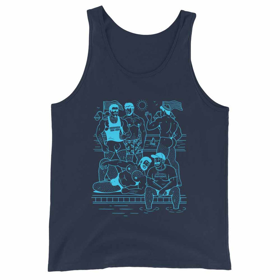 Ptown Boatslip Tea Tank by Hey Beefcake
