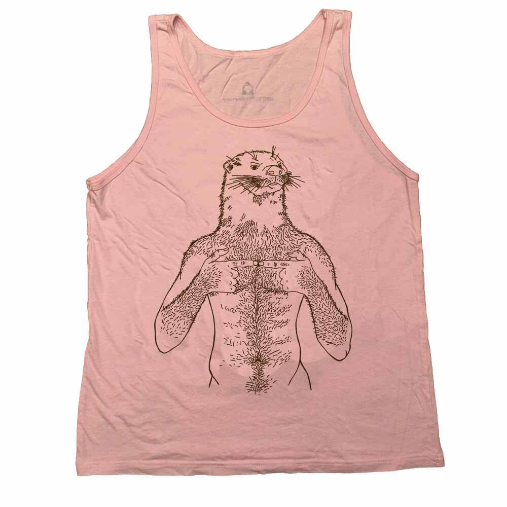 Otter pink tank top