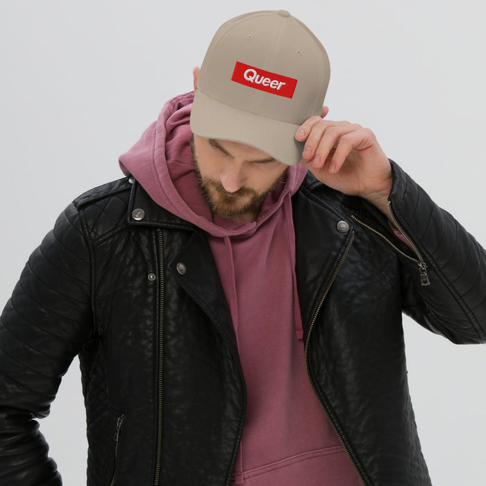 Queer Flexfit Hat supports Trevor Project, second view