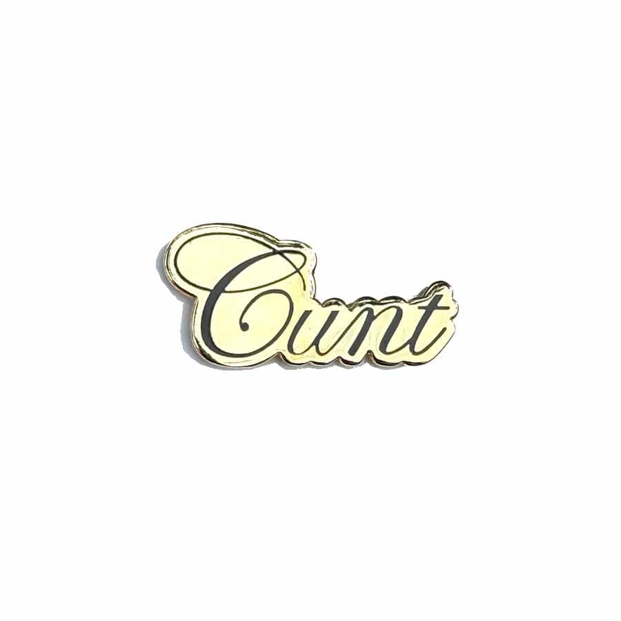 Cunt Enamel Pin