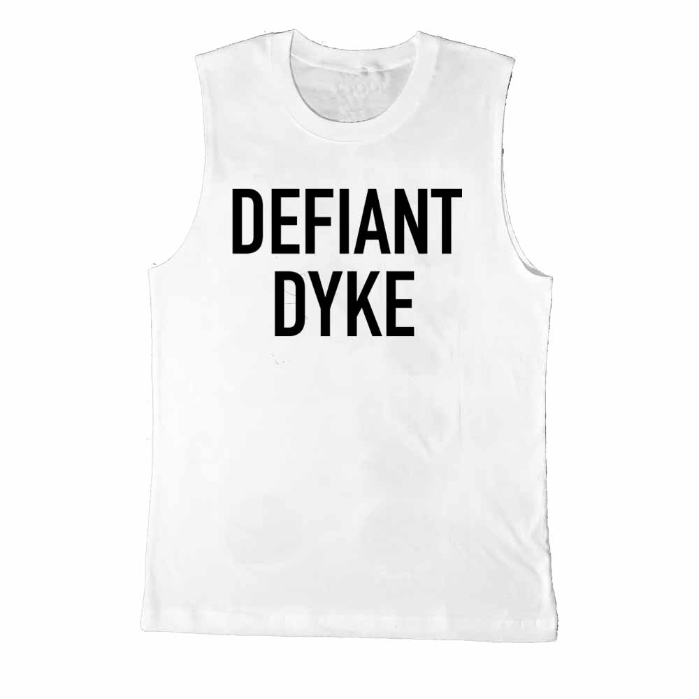 Defiant Dyke Sleeveless T-shirt