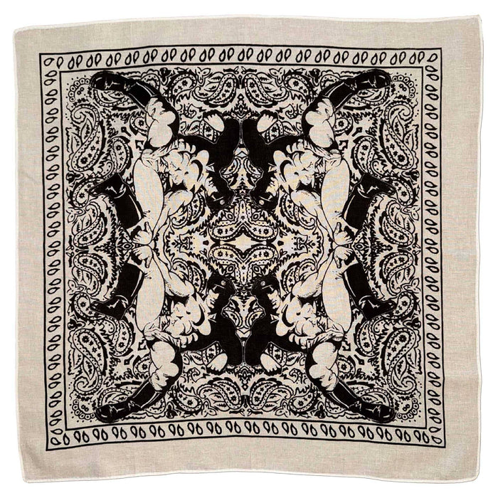 Leather Man Quad Bandana — Art by Dom “Etienne” Orejudos