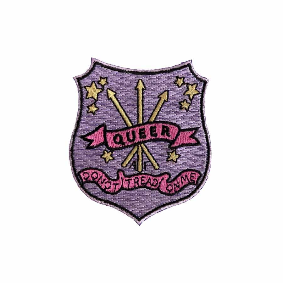Do Not Tread On Me Queer AF Patch by Rose Cory