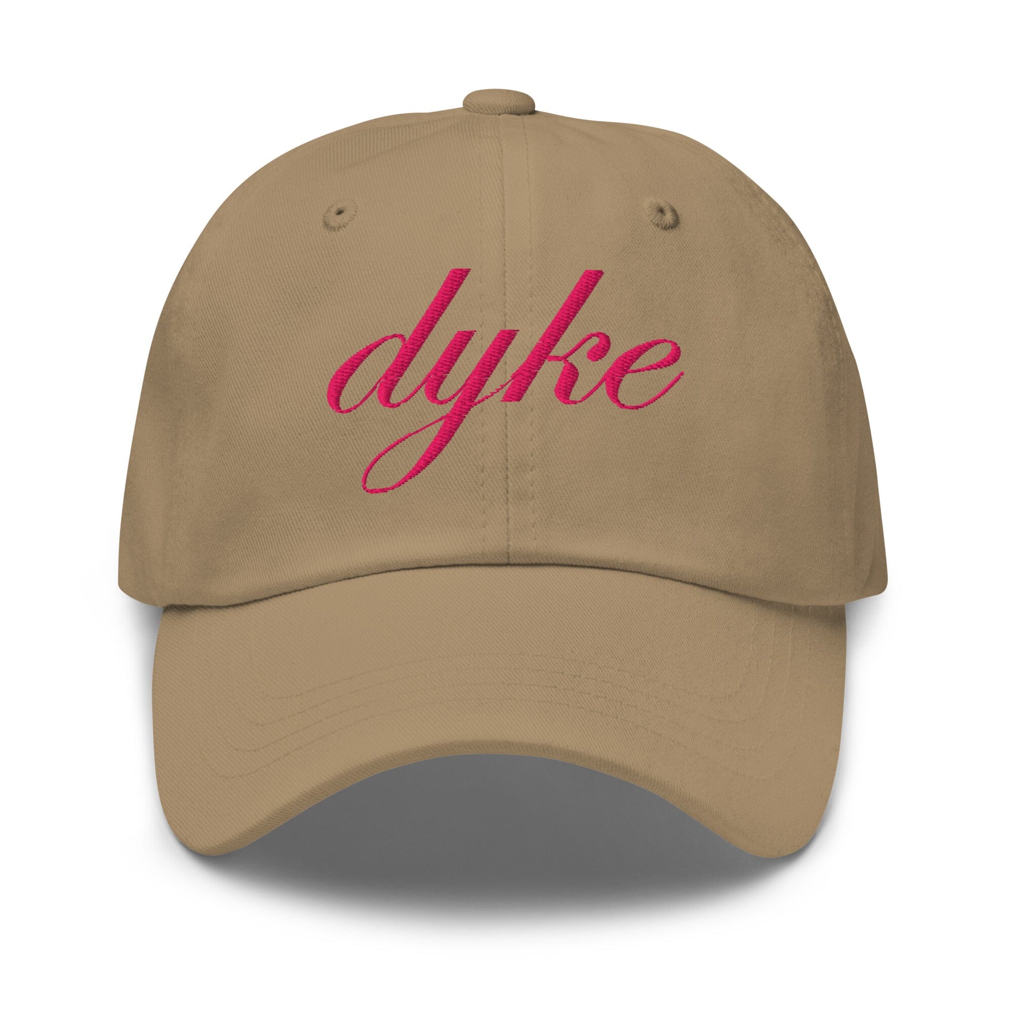 dyke twill dad hat khaki