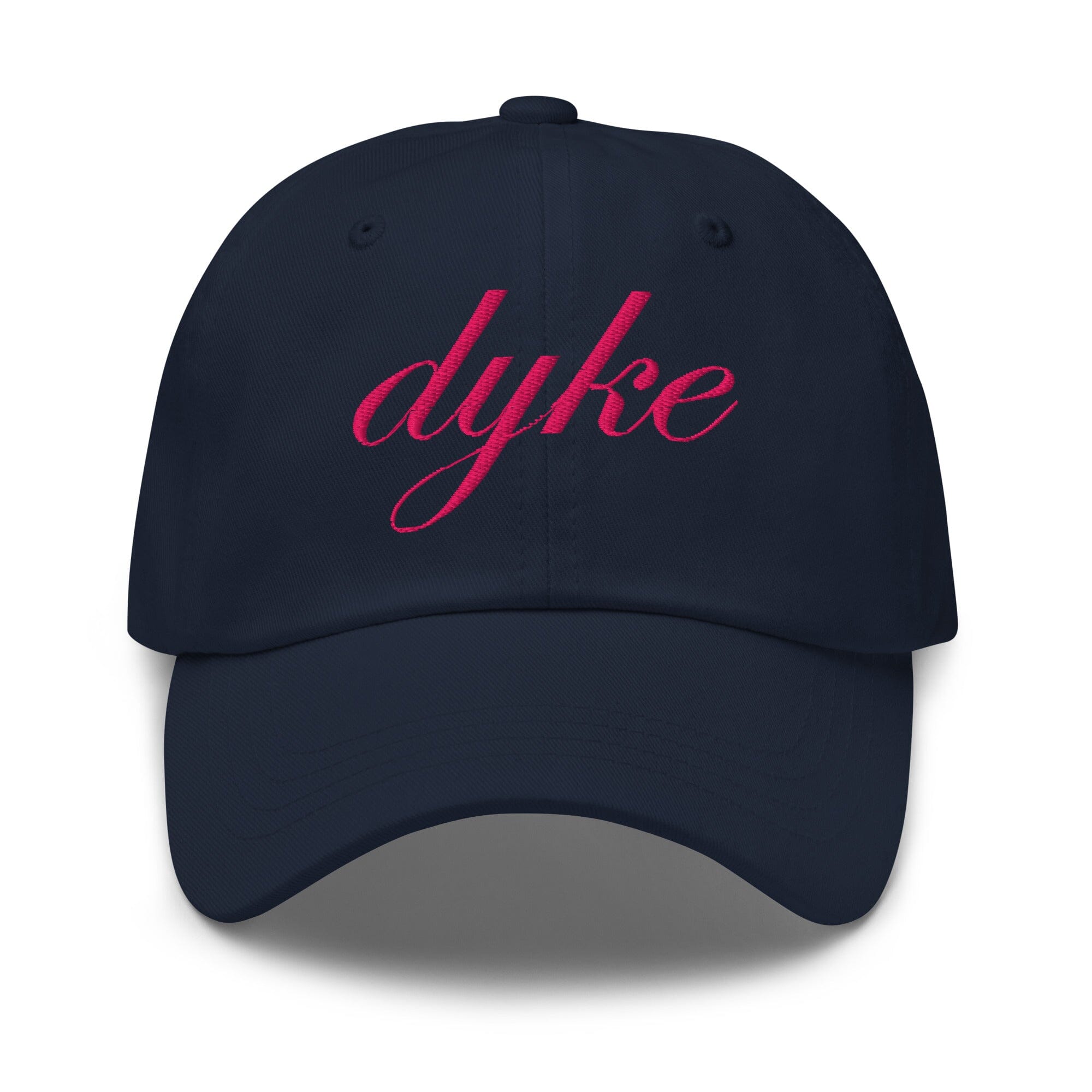 dyke twill dad hat navy