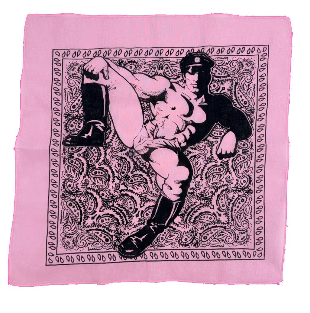 Leather Man Bandana — Art by Dom “Etienne” Orejudos