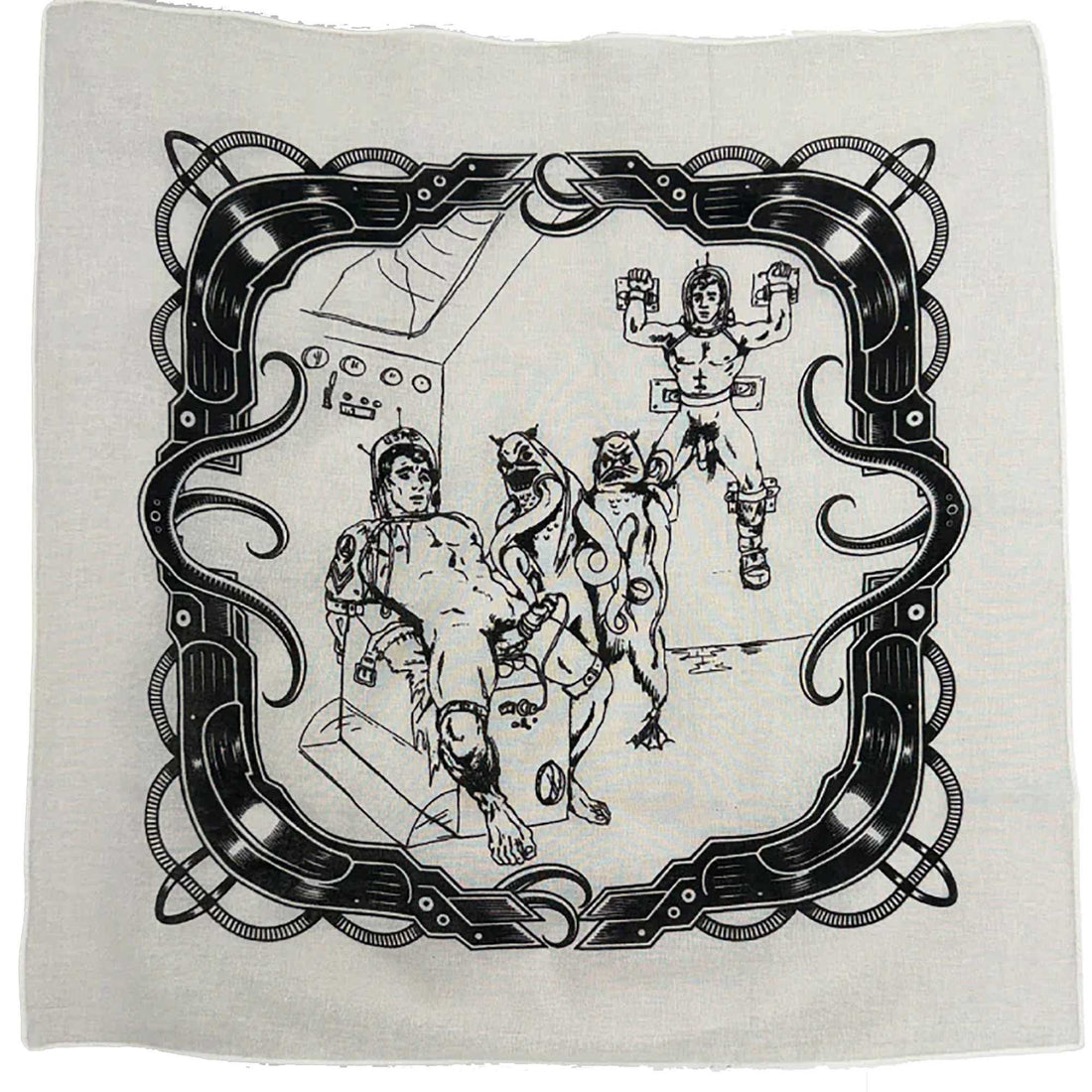 Science-Fiction Leather Bandana — Art by Dom “Etienne” Orejudos