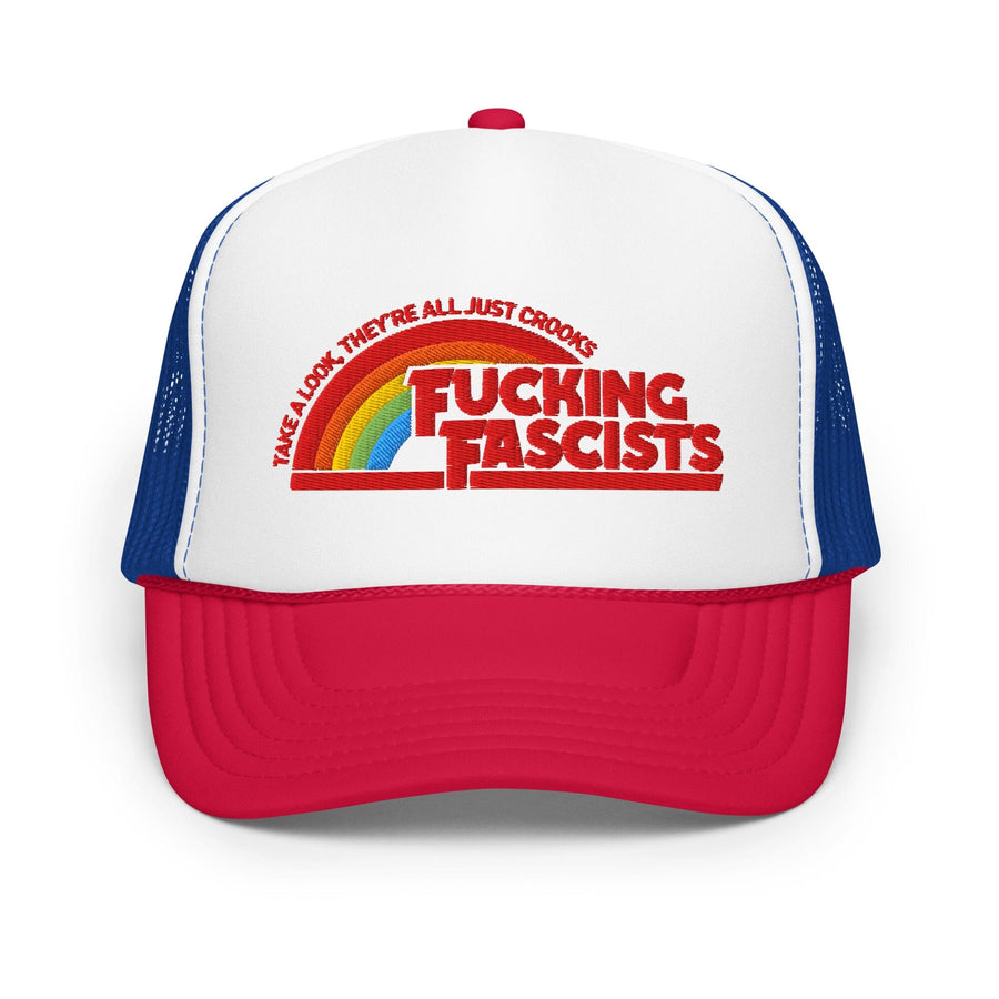 F*cking F*scists...crooks Trucker - Indivisible supporting Indivisible