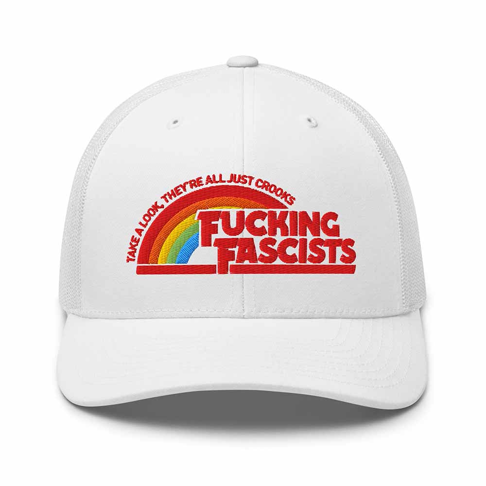 F*cking F*scists...crooks Mesh Snapback - Indivisible