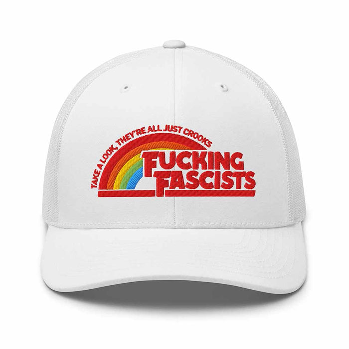 F*cking F*scists...crooks Mesh Snapback - Indivisible