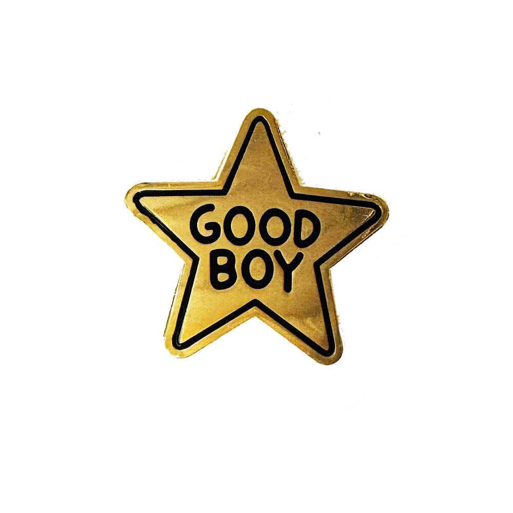 Good Boy Star Enamel Pin