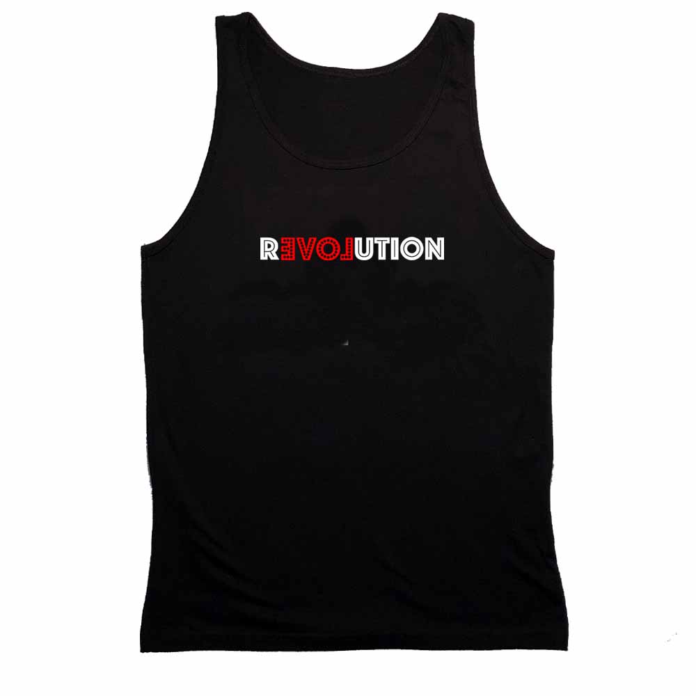 love revolution black tank