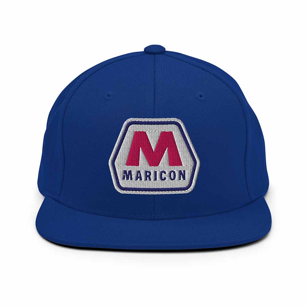 Maricon Flatbill 6-Panel Snapback Hat