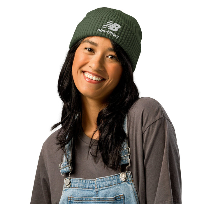 Non-binary Fisherman Beanie, second view