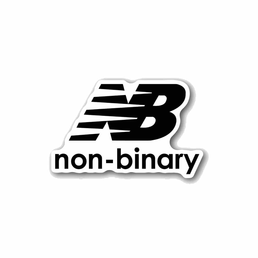 non-binary sticker