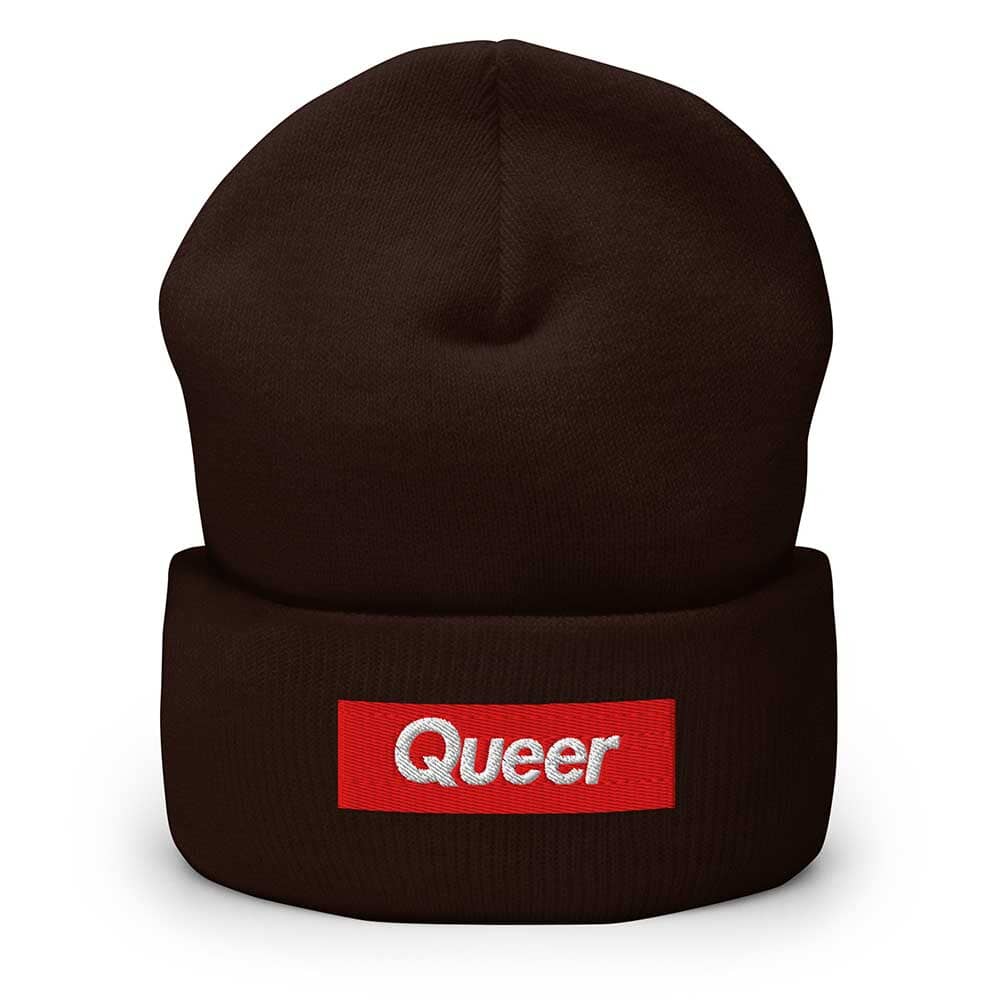 Queer Knit Cuff Beanie - Trevor Project