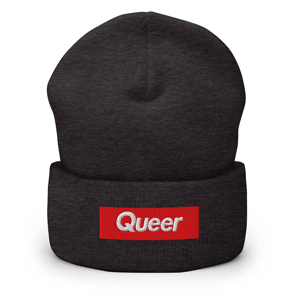 Queer Knit Cuff Beanie - Trevor Project