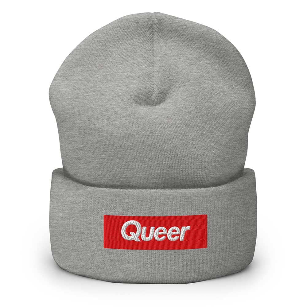 Queer Knit Cuff Beanie - Trevor Project