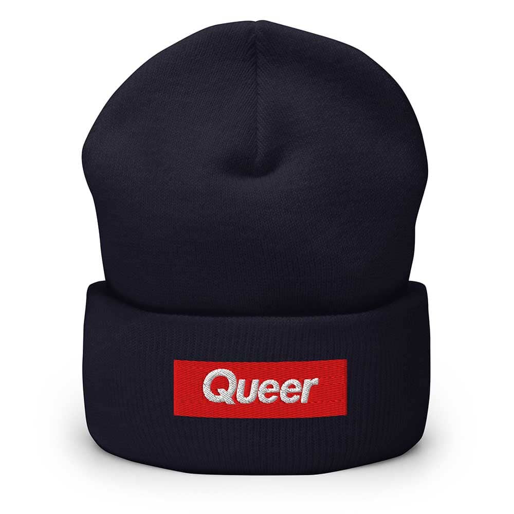 Queer Knit Cuff Beanie - Trevor Project