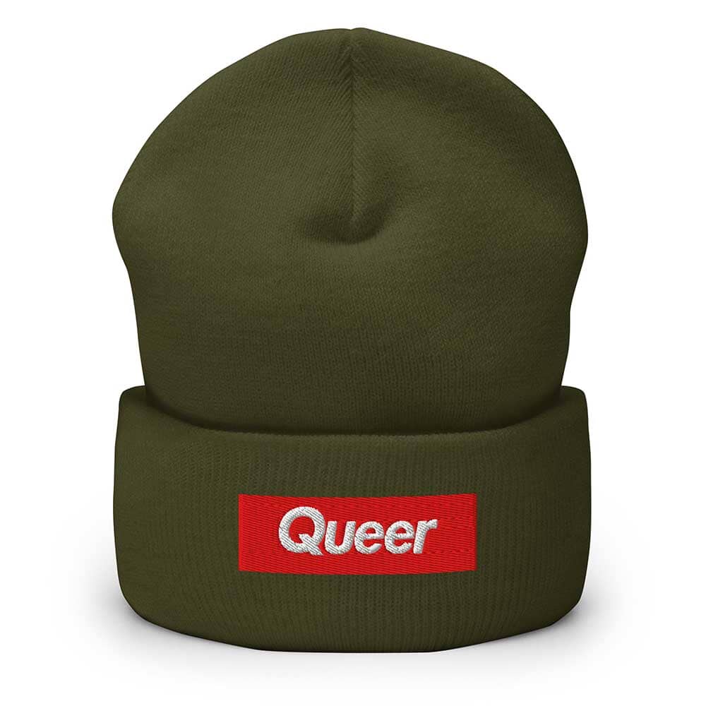 Queer Knit Cuff Beanie - Trevor Project