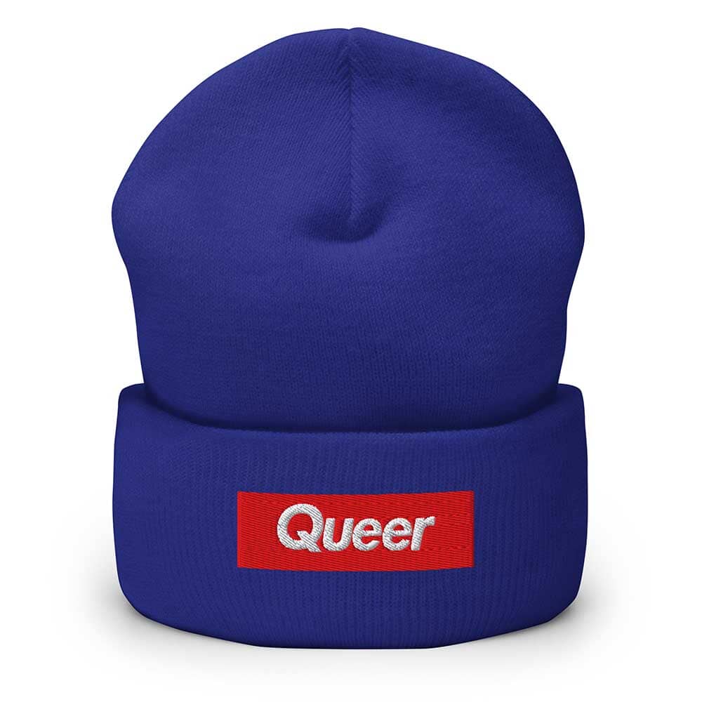 Queer Knit Cuff Beanie - Trevor Project