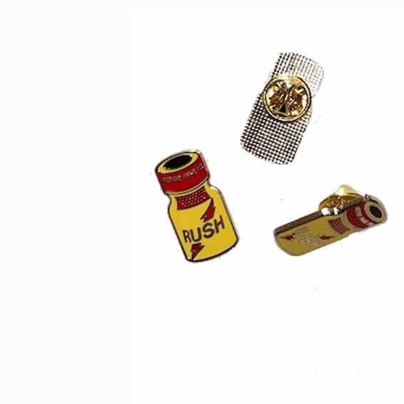 rush popper enamel lapel pins