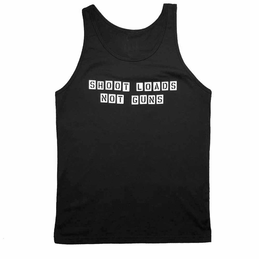 Shoot Loads Not Guns #1 Tank - Gays Against Guns supporting Gays Against Guns