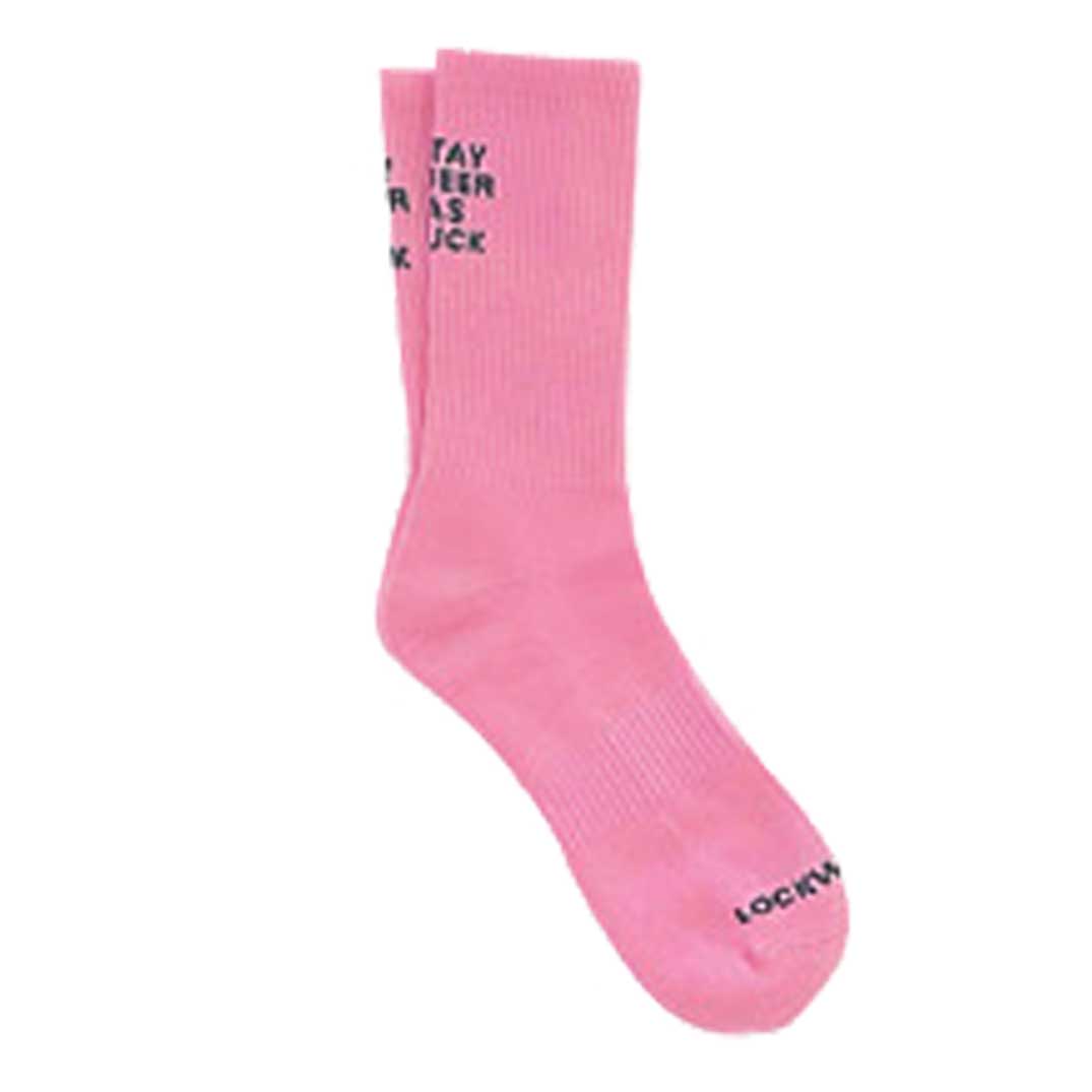 STAY QUEER AS F**K Socks - Pink