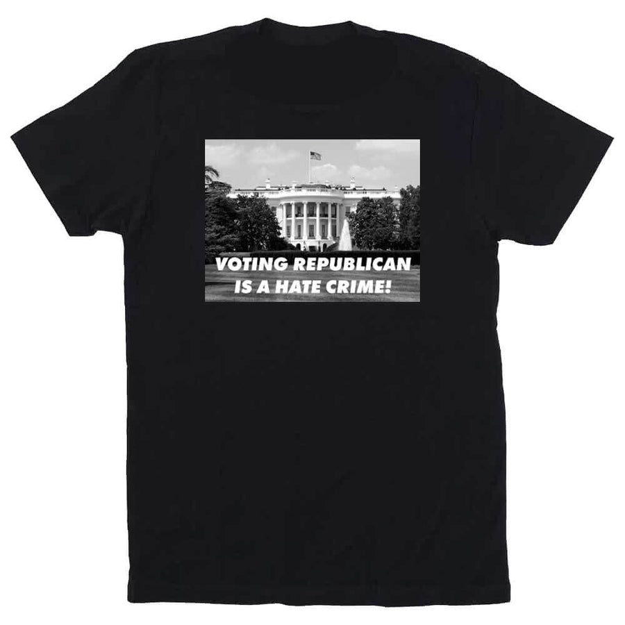 Voting Republican Is A Hate Crime T-Shirt supporting Indivisible supporting Indivisible