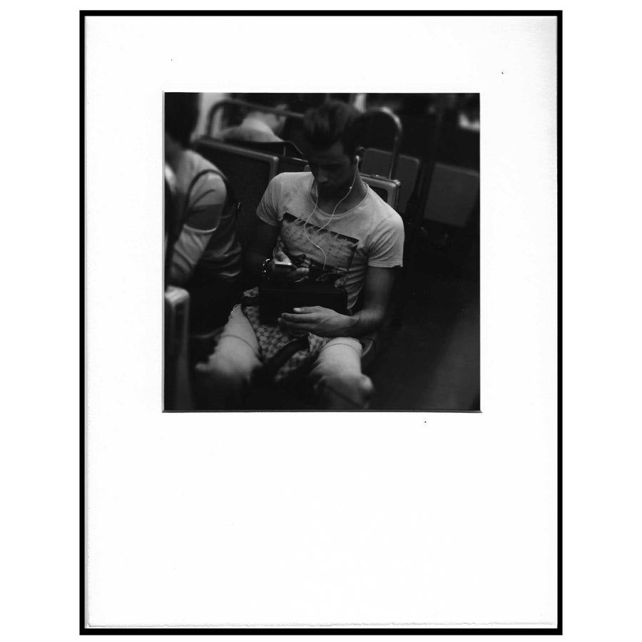 Untitled (guy with iPod) by Vincent Gagliostro
