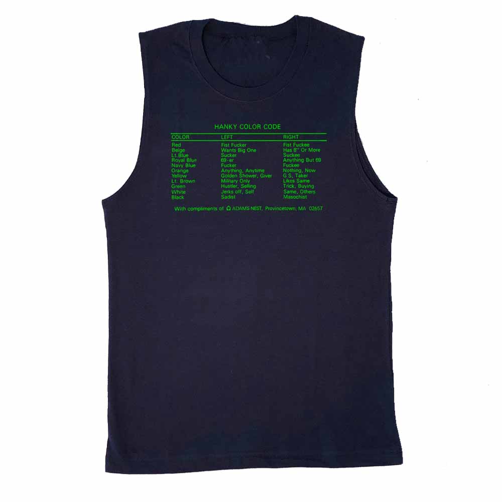 gay hanky code sleeveless t-shirt