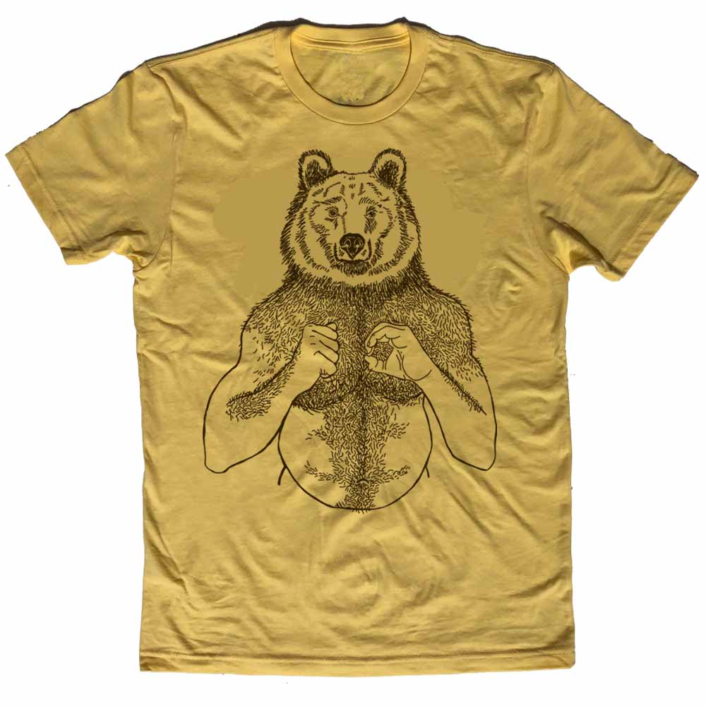 Beefy Bear Yellow T-Shirt