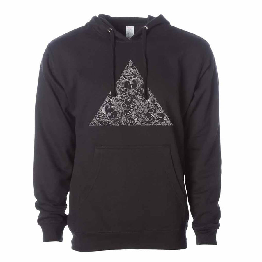 Love Triangle Hoodie - Trevor Project by Brian Kenny