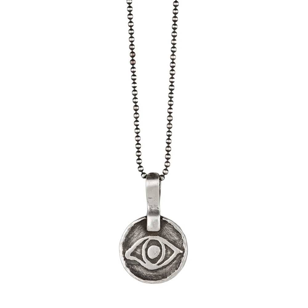 Blink of an Eye Necklace in Silver